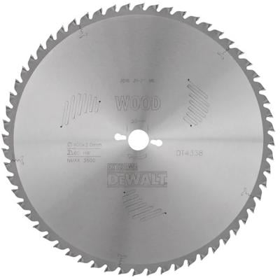 Dewalt Extreme Workshop Circular Saw Blade 400mm 60t Arbor Diam 30mm, DT4338-QZ