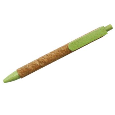 Eco Friendly Wheat Straw and Cork Pens, 071G