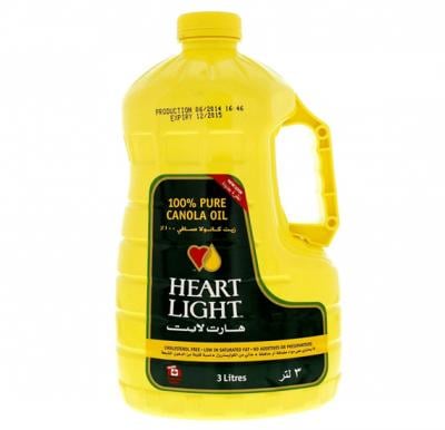 Heartlight Canola Oil 3ltr