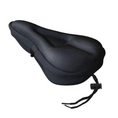 Generic N41460285A Mountain Road Bike Cycling Bicycle Seat Saddle 3D Thicken Soft Cushion Pad Cover Black