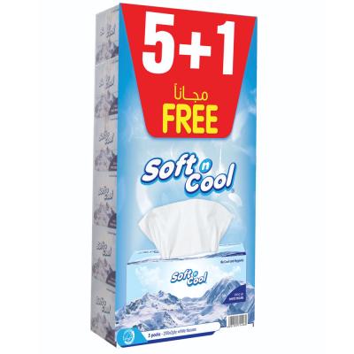 Soft n Cool SNCT200OP Tissue 200 Sheets 5+1 Box Free White