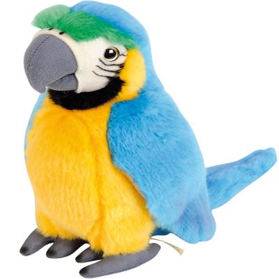 Nicotoy Plush Pepper Blue Parrot 24cm, 6305851094