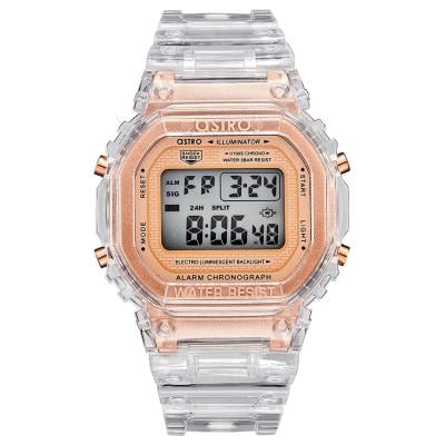 Astro 21807-PPZK Kids Digital Grey Dial Watch