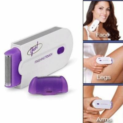 Frestyque Finishing Touch With Adaptor Instant and Pain Free Hand Held Hair Remover and Trimmer Specially for Women