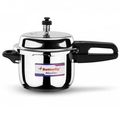 Butterfly Blue Line BFLY2000SS, Stainless Steel 2 Litre Pressure Cooker