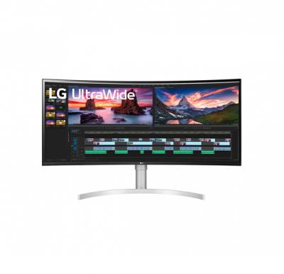 LG LED Monitor 38 Inch 21:9 QHD Ultra Wide Curved Type C 144Hz Black 38WN95C-B