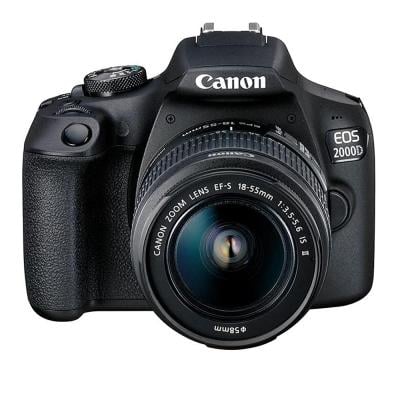 Canon 2728C003 Eos 2000D 18-55 Is 24.1 Mp Dslr Camera Black
