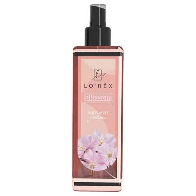 Lorex Blossom Body Mist fresh Flowral for Women 250ml Pink Rose