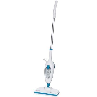 Black and Decker FSMH13E5-B5 5 in 1 Mop with High Heating Steam, White And Blue
