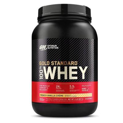 Optimum Nutrition Gold Standard 100% Whey Protein Powder 2LBS, French Vanilla Cream