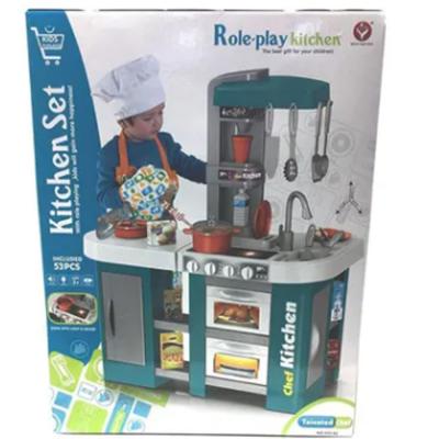 Role Play Kitchen 2724710000000 Little Chef Kitchen Set Toy With Lights And Sounds 53 Pcs Multicolour