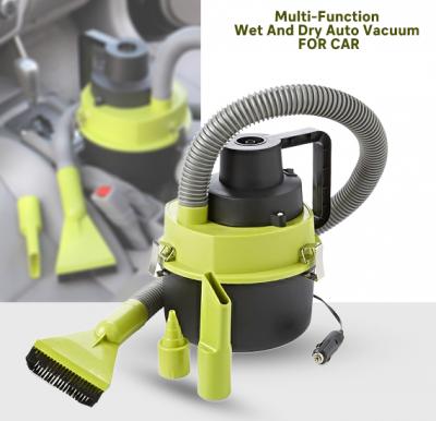 The Black 12V Multi-Function Wet and Dry Auto Vacuum