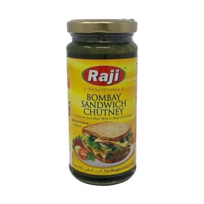 Raji RAJ0951475 Bombay Sandwich Chutney Hot 245g