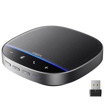 Anker N53074732A PowerConf S500 Bluetooth Speakerphone with 6 Microphones USB C Connection Black