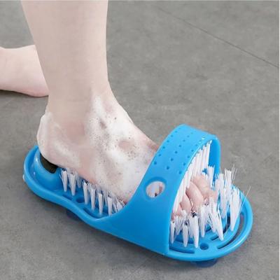 1pc Shower Foot Exfoliator Massager ZAF72E7EDFCC97E7608BCZ Cleaner Spa Exfoliating Washer Wash Slippers Bath Tools Foot Bath Brushes Remove Dead Skin