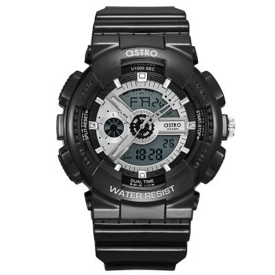 Astro 22207-PPBX Mens Digital Silver Dial Watch