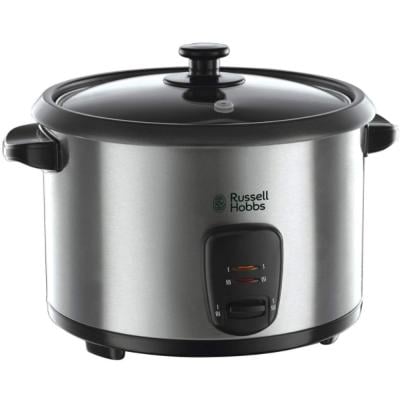 Russell Hobbs RH19750 Rice Cooker and Steamer 1.8 Litre, Silver