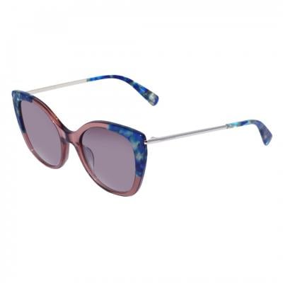 Longchamp LO636S 272 Cat eye Transparent Brown Sunglasses