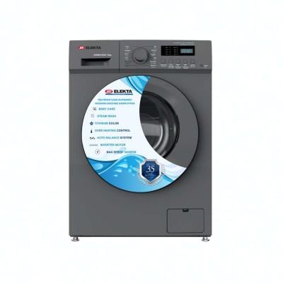 Elekta Front Load 7KG Washing Machine Fully Automatic Gray-EAWM-8700S