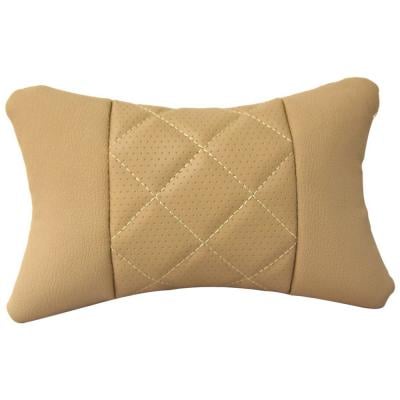 Case Logic Leather Car Neck Support Pillow, Beige