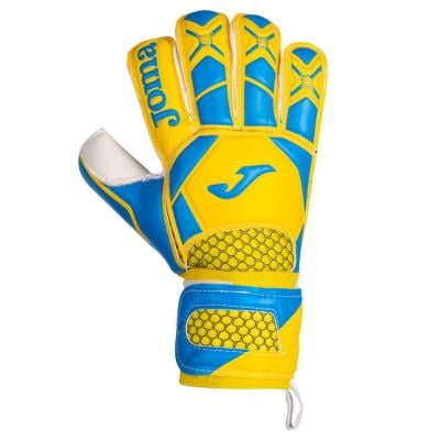 Joma Goal Keeper Gloves Brave  Yellow Turquoise 8 400454 019