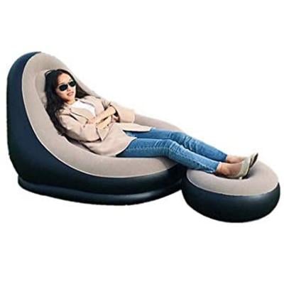 Chanodug Inflatable Lazy Sofa Lounger with Footrest