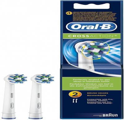 Braun Oral-B EB 50 -2 Cross Action Replacement BrushHeads