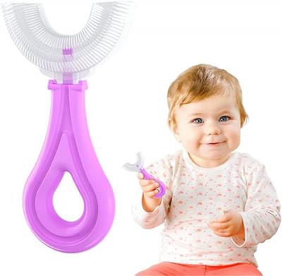 Generic Infant And Toddler Toothbrush With U Shaped Brush Head