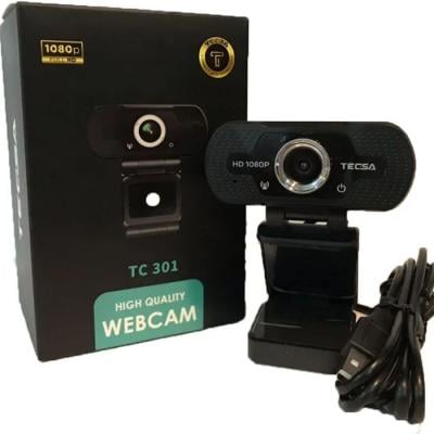 Tecsa 1080p Full HD Web Cam Tc  301