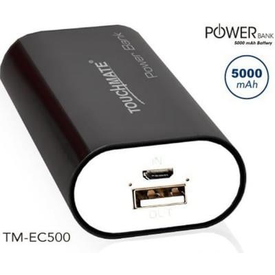 Touchmate Power Bank 5000mAh TMEC500 Black