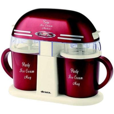 Ariete Party TimeM Twin Ice Cream Maker Red 0631