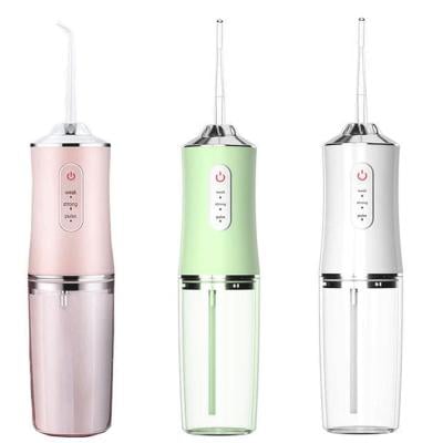 Multi Color Professional Ultrasonic Cleaning Portable Oral Irrigator, Convenient Electric Tooth Flusing PPS Pulse
