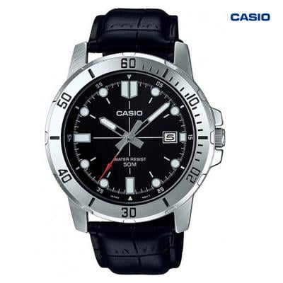 Casio MTP-VD01L-1EVUDF Analog Watch For Men, Silver