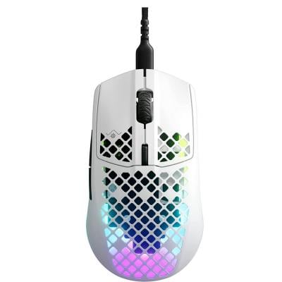 Evga 62603 SteelSeries Aerox 3 Gaming Mouse 2022 Edition Snow