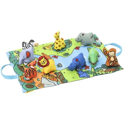 Ks Kids KA10744-GB Take Along Play Set Jungle Multicolor