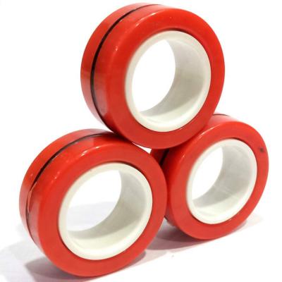 AjtcShop Stress Relief Magnetic Rings Fidget Spinners Toy