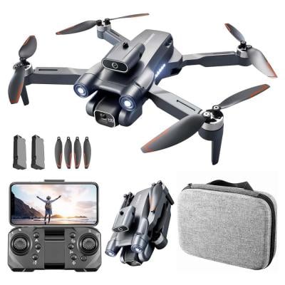 Jinsoku S150 Foldable Drone, 4K 6K Camera Quality For Adults, FPV Professional RC Quadcopter with Brushless Motor, 5G WIFI, 40 Mins Long Flight Time, 2 Batteries, Easy to Use For Beginners