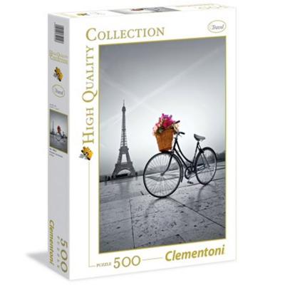 Clementoni Adult Puzzle Romantic Promenade In Paris 500PCS, 6800000061