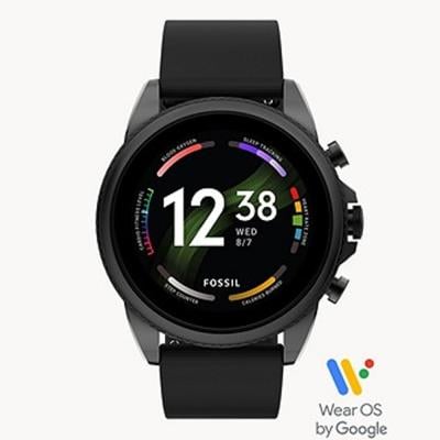 Fossil FTW4061 Gen 6 Smartwatch Silicone Black