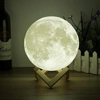 3D Moon Lamp White, HS1001
