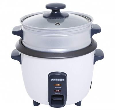 Geepas Electric Rice Cooker and Warmer 0.6 Litre, GRC4324