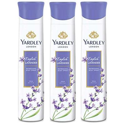 Yardley 2 Lavender Body Spray 100ml 1 Free, YD72366PRO