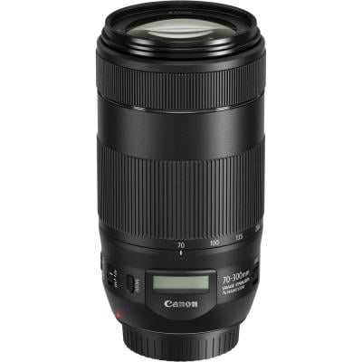 Canon EF 70-300mm f/4-5.6 IS II USM Lens for All Canon DSLR Cameras, Black