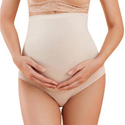 Sunveno SN_HWCP_SKXL High Waist Pregnancy Support Cotton Panties XL Skin