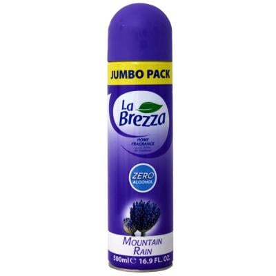 La Brezza Zero Alcohol Mountain Rain Air Freshener Spray 500ml