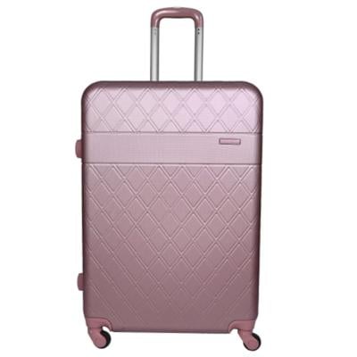 Siddique High Quality Lightweight Carryon Luggage Bag 20 Inches, Rose Gold
