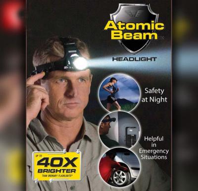 Atomic Beam Headlight
