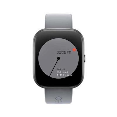 Cmf By Nothing Watch Pro Smartwatch With Bluetooth Calling, AMOLED Display, IP68 Water Resistant Ash ,Silver+Grey