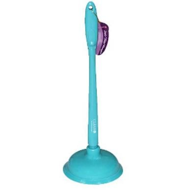 Cleano CI-2231 One Click Series Toilet Plunger, Blue