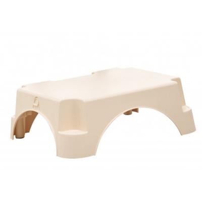 Thermobaby 2197602 Babyscale Non Slip Wide Step Stool Beige